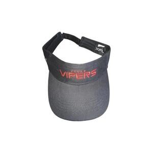 XFL Black Vegas Vipers Unisex. Adjustable. New Without Tag